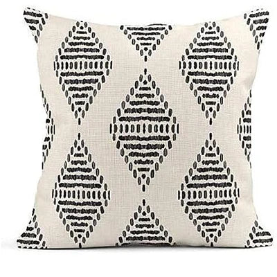Housse de coussin style bohème – Élégance naturelle et touche artisanale pour votre intérieur