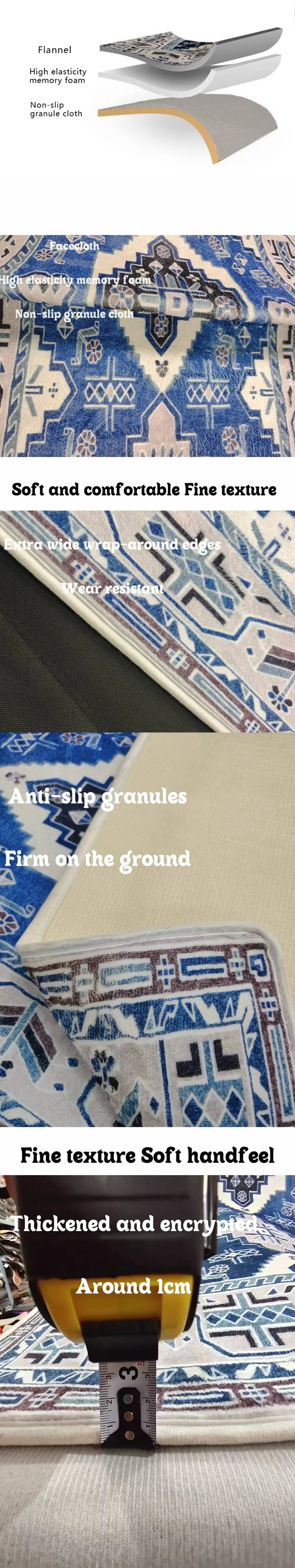 Tapis flanelle VIKAMA