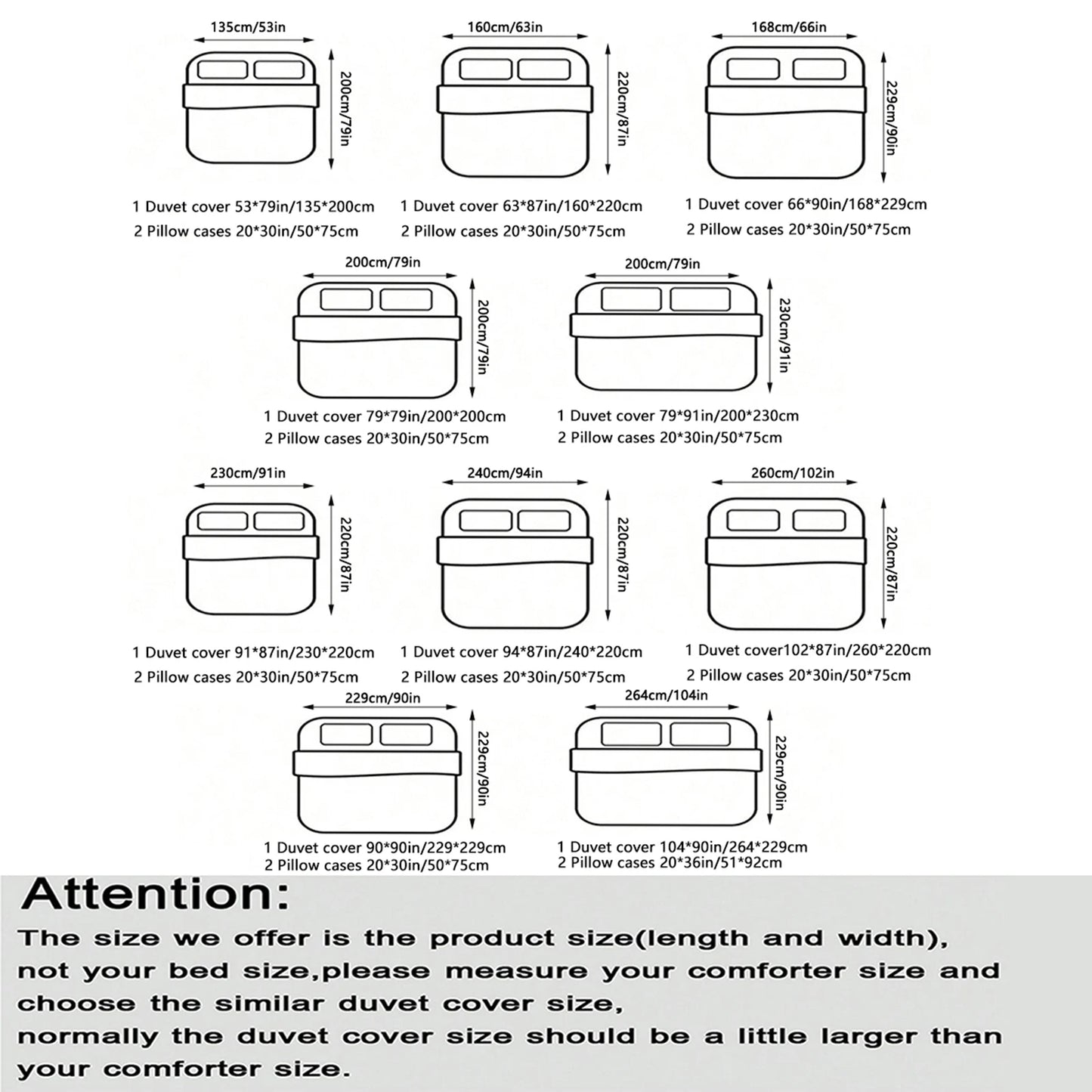 Housse de Couette – Style Bohème