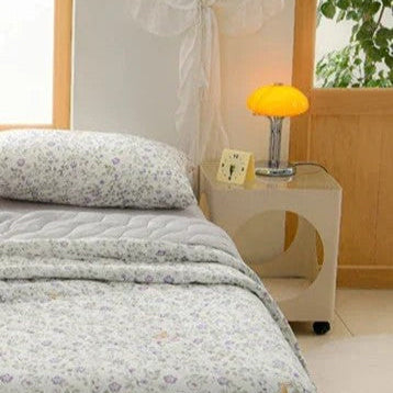 Couette d’été à imprimé floral