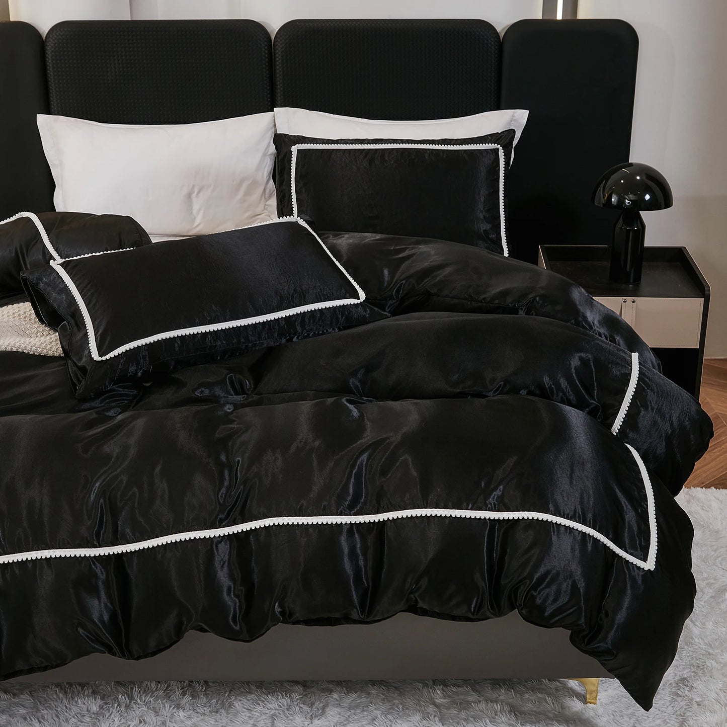 Parure de lit Satinée 3 Pièces