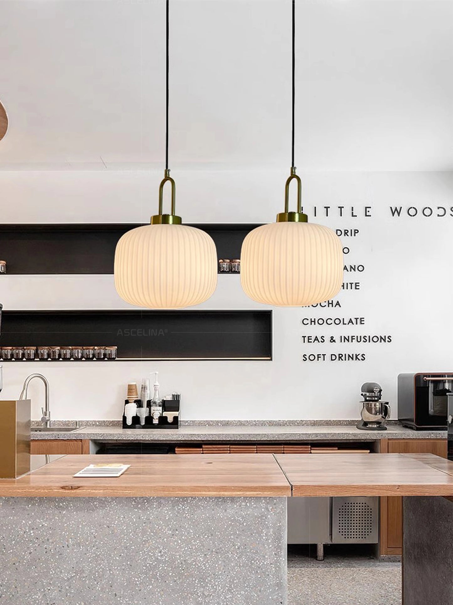 Suspension en Verre – Design Japonais & Nordique