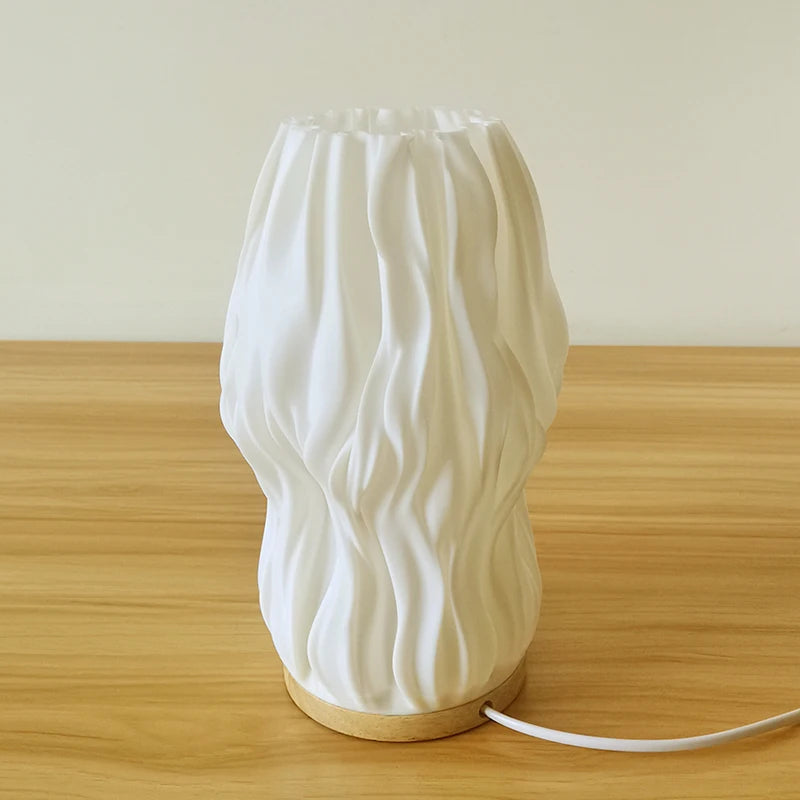 Lampe de table 3D Style Crème Française
