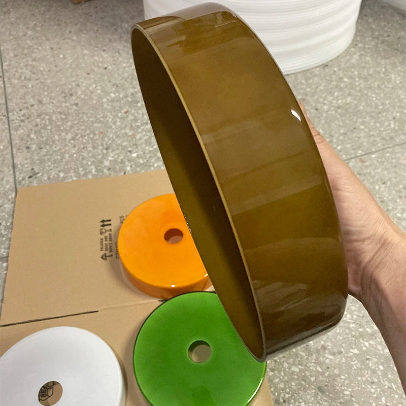 Lampe Suspendue en Verre Bauhaus - Élégance Rétro et Modernité