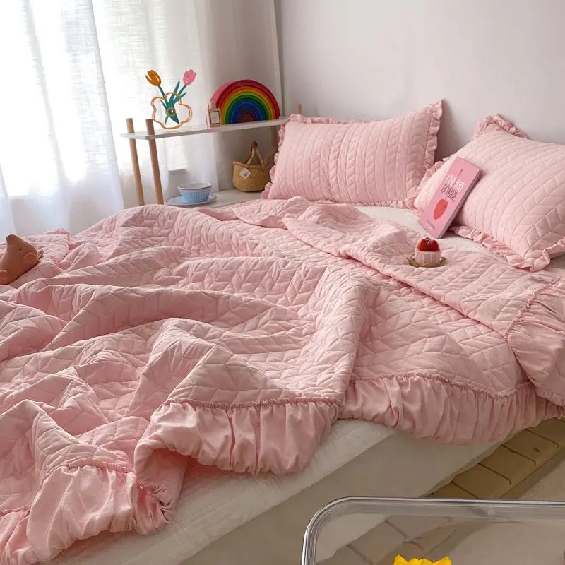 Couverture légère Matelassée Style Coréen