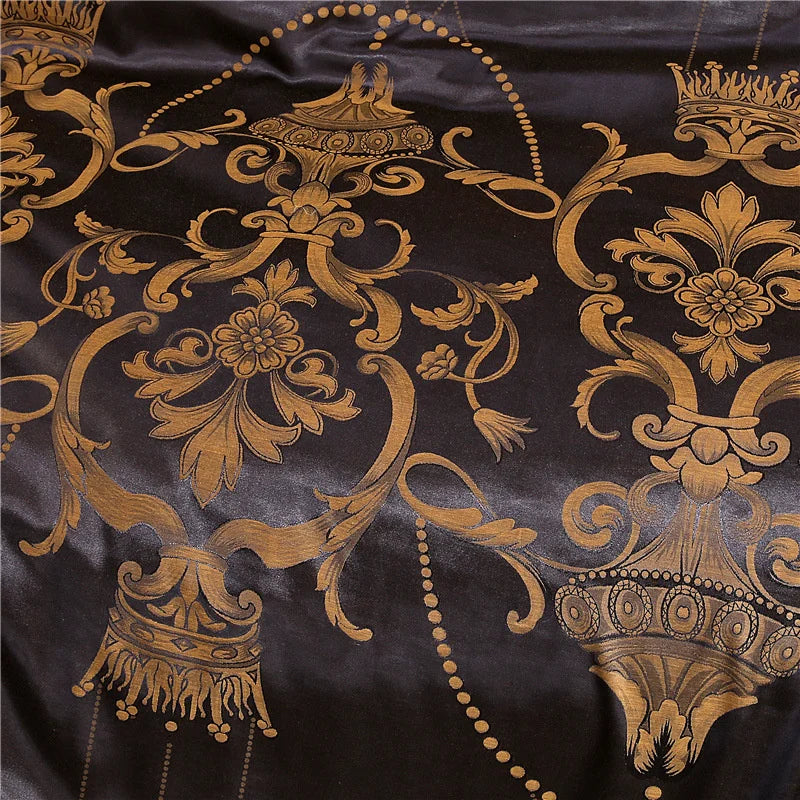 Parure de Lit Jacquard Haut de Gamme – Luxe et Élégance Européenne