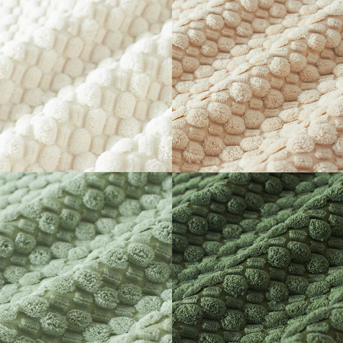 Housse de coussin en velours côtelé – Style bohème moderne à double face