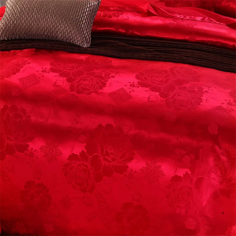 Parure de Lit Jacquard Haut de Gamme – Luxe et Élégance Européenne