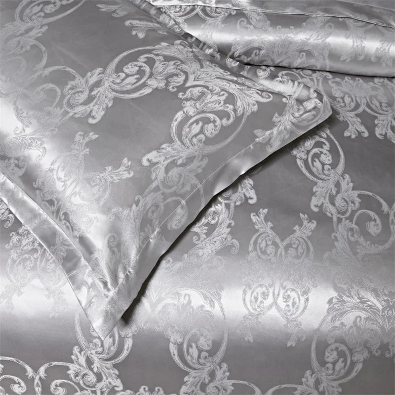 Parure de Lit Jacquard Haut de Gamme – Luxe et Élégance Européenne