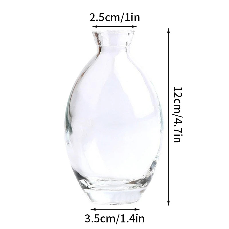 Vase en Verre Rétro – Élégance Moderne et Décoration Créative