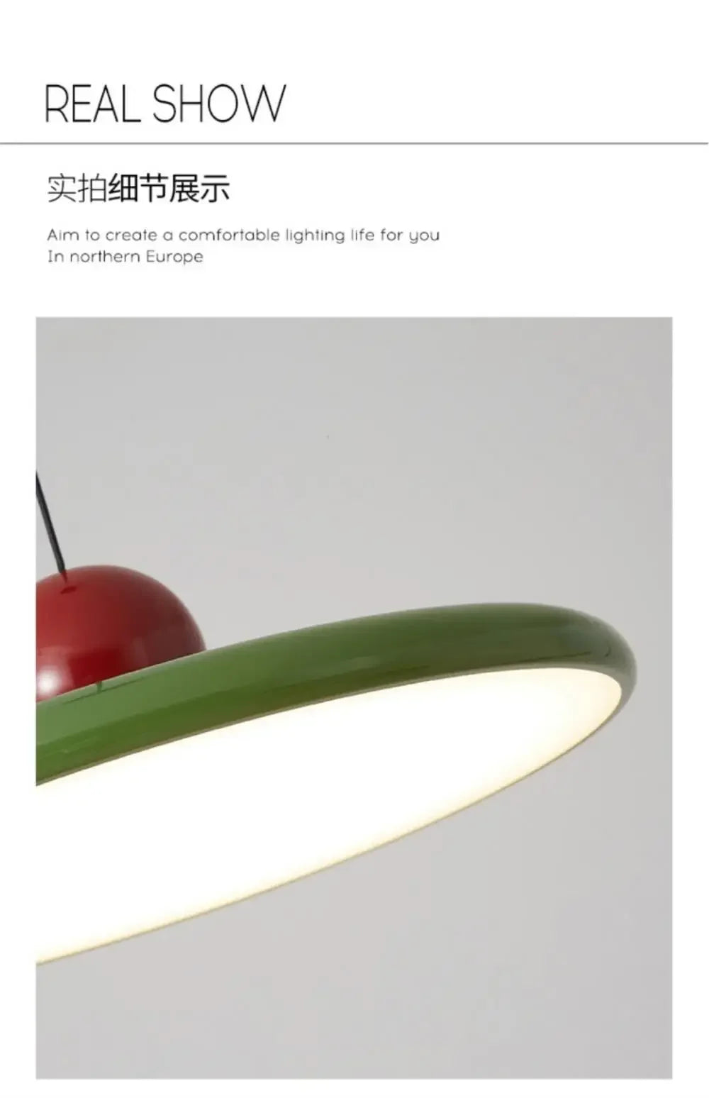 Suspension Nordique “Flying Saucer” – Élégance Moderne et Douceur Crème