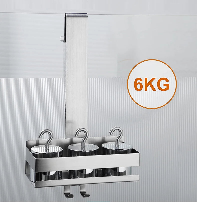 Étagère de Salle de Bain Murale sans Perçage – Rangement Pratique et Moderne