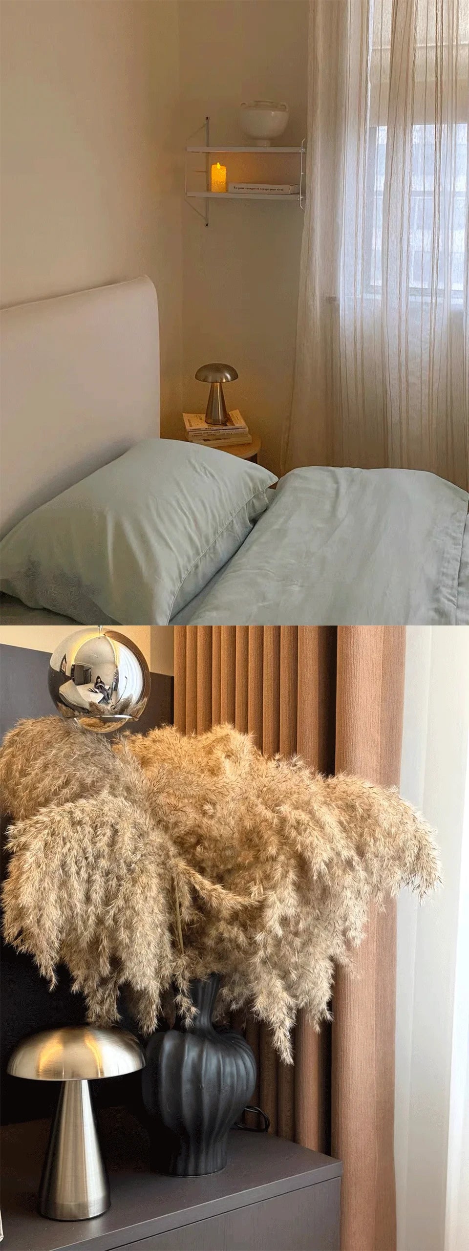 Lampe de Table Rétro Champignon avec Allumage Tactile