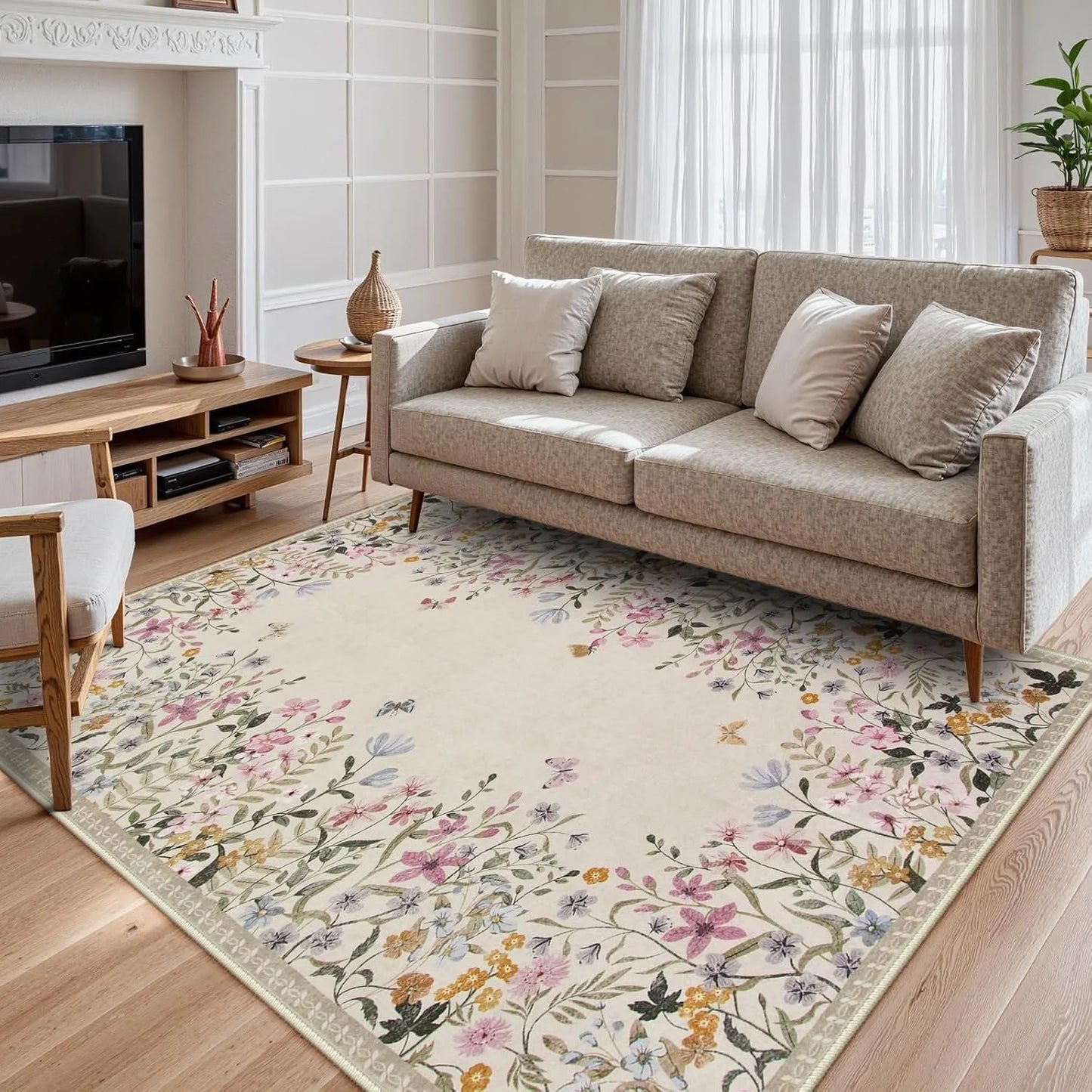Tapis floral