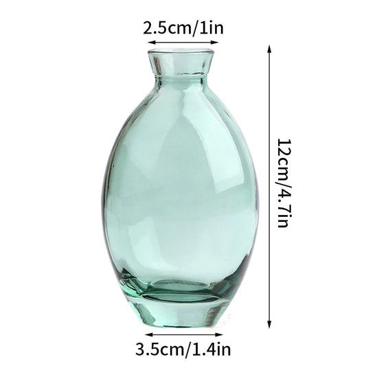 Vase en Verre Rétro – Élégance Moderne et Décoration Créative