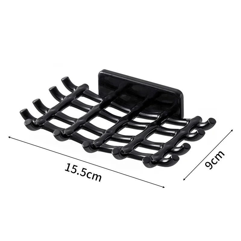 Porte-savon mural haut de gamme sans perçage – Élégance et praticité pour votre salle de bain