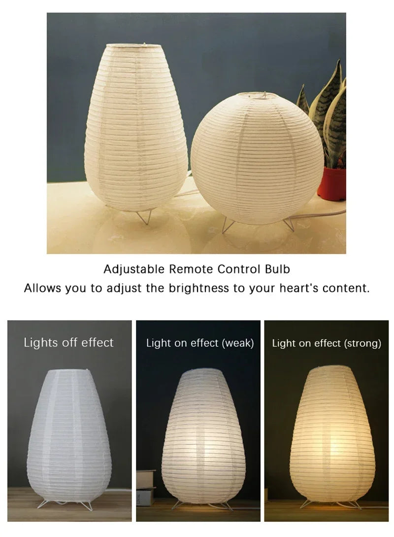 Lampe de Table LED Style Wabi-Sabi