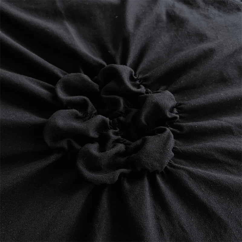 Parure de Lit à fleurs torsadés 3D