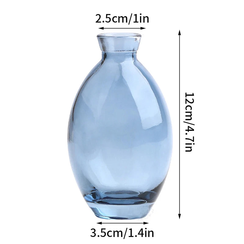 Vase en Verre Rétro – Élégance Moderne et Décoration Créative
