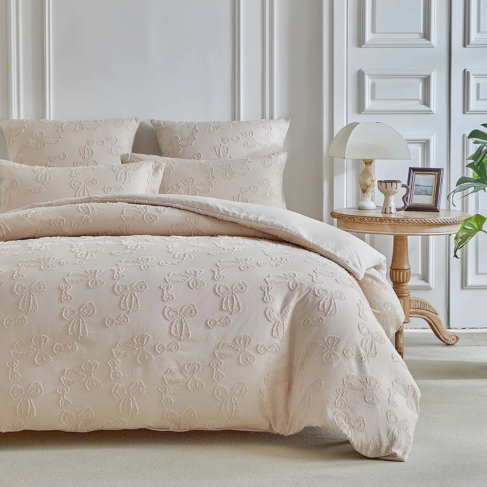 Parure de Lit 3 Pièces – Motif Floral