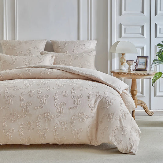 Parure de Lit 3 Pièces – Motif Floral