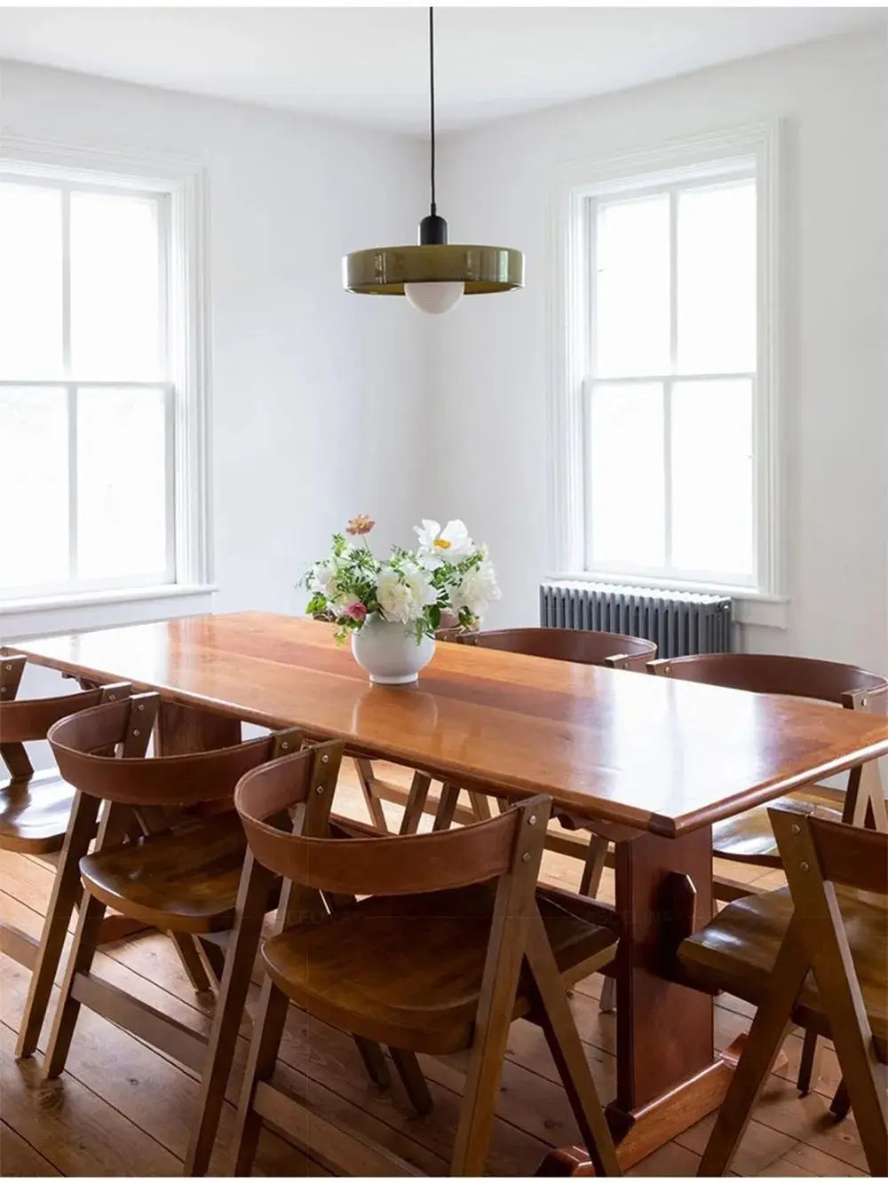 Lampe Suspendue en Verre Bauhaus - Élégance Rétro et Modernité