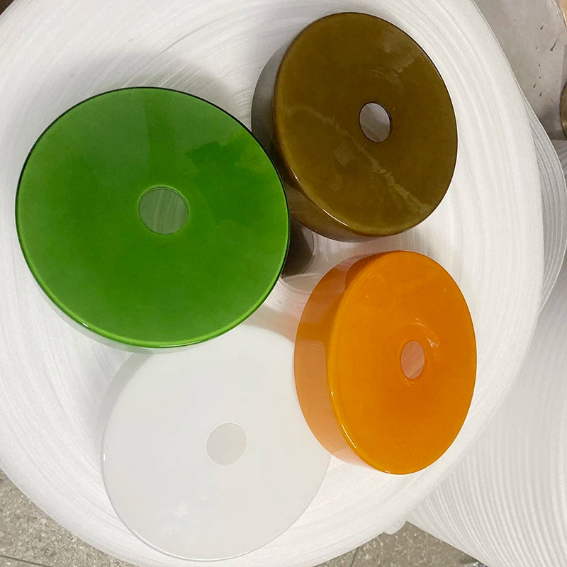 Lampe Suspendue en Verre Bauhaus - Élégance Rétro et Modernité