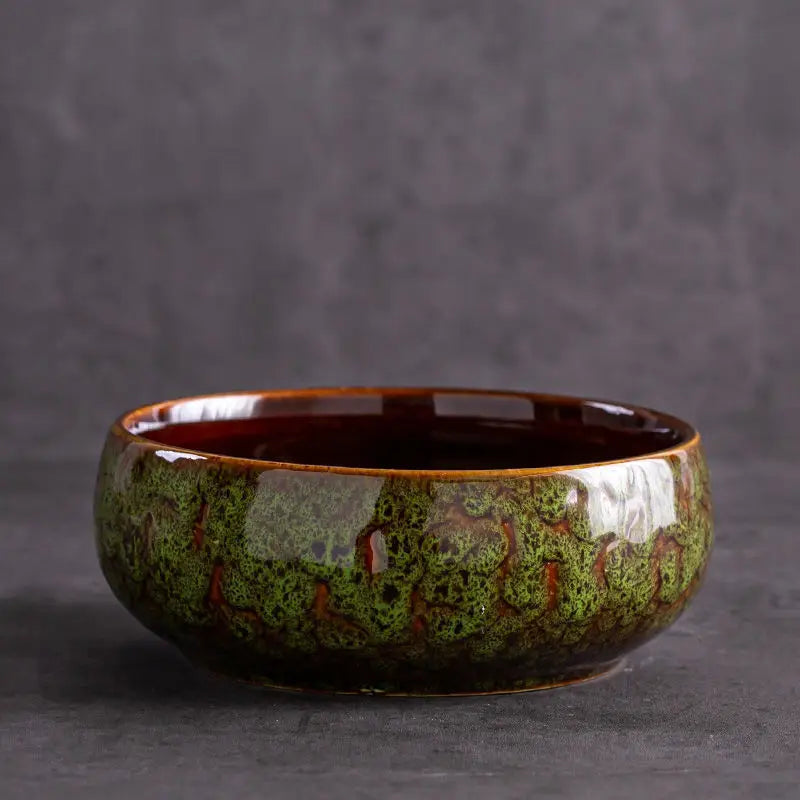 Jardinière en céramique émaillée pour lotus – bassin décoratif intérieur et extérieur