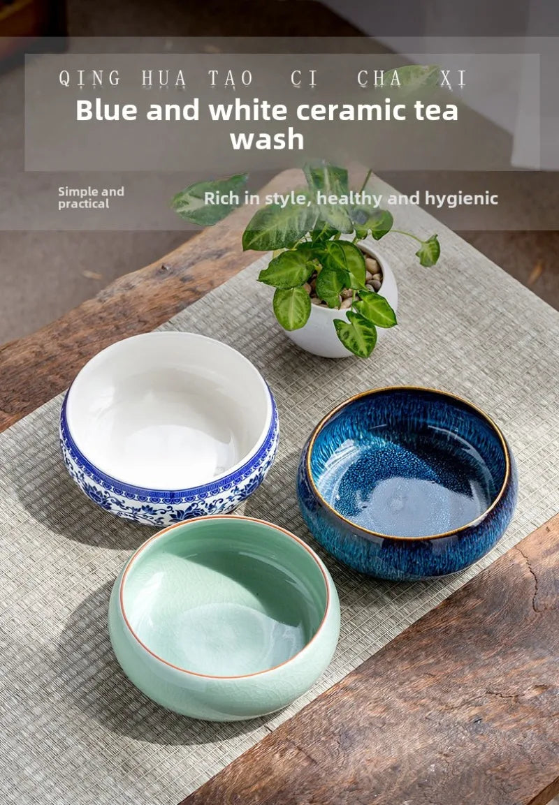 Jardinière en céramique émaillée pour lotus – bassin décoratif intérieur et extérieur