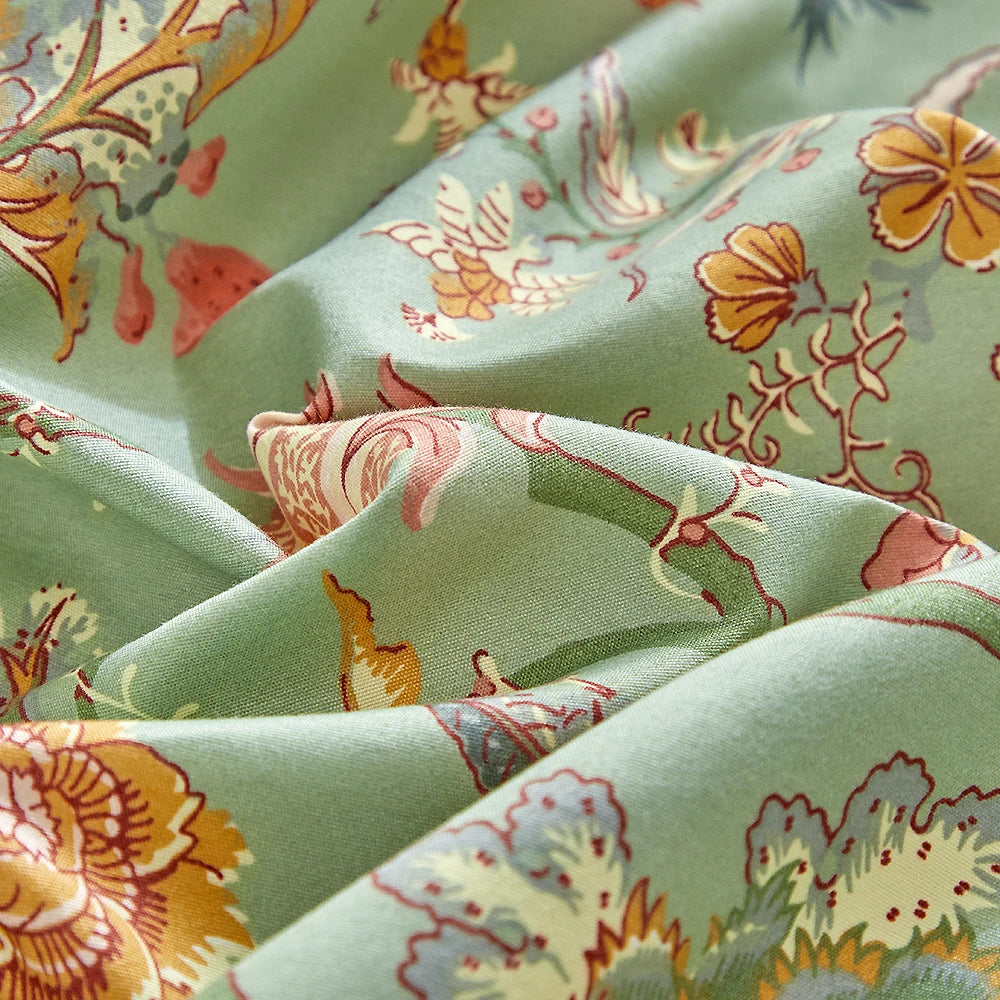 Parure de Housse de Couette 3 Pièces – Style Pastoral, Douceur Toutes Saisons