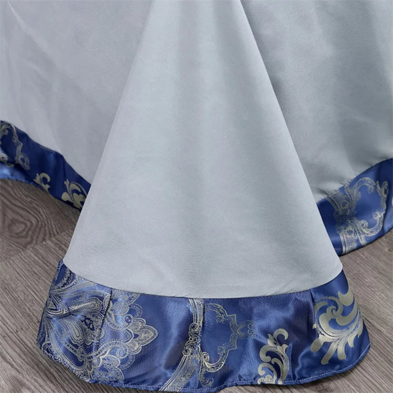 Parure de Lit Jacquard Haut de Gamme – Luxe et Élégance Européenne