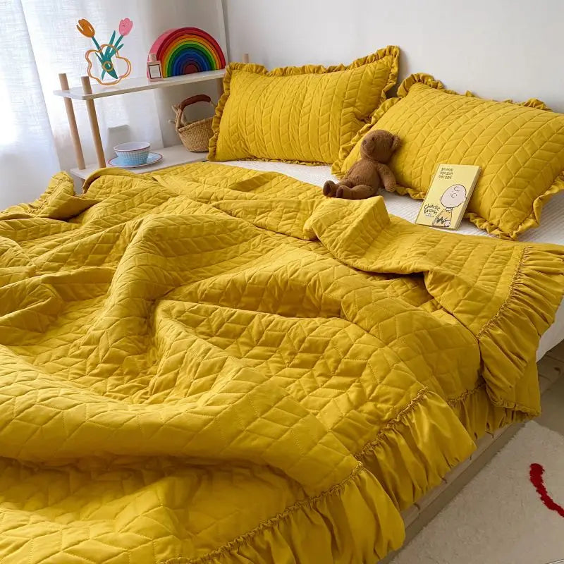 Couverture légère Matelassée Style Coréen