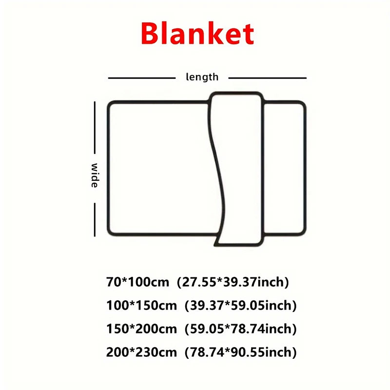 Couverture en Polaire Corail