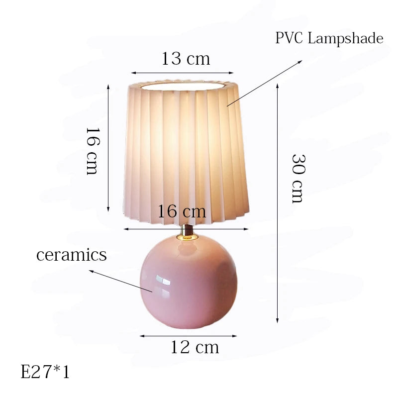 Lampe de Table en Céramique Contemporaine