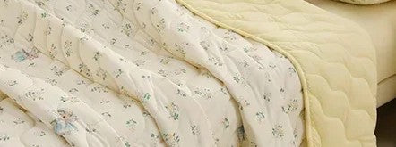 Couette d’été à imprimé floral