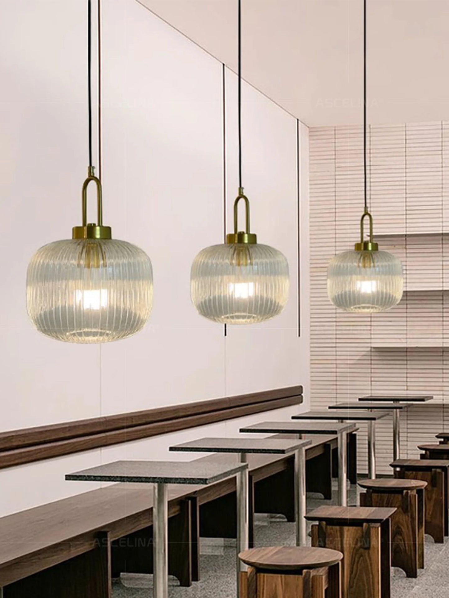 Suspension en Verre – Design Japonais & Nordique