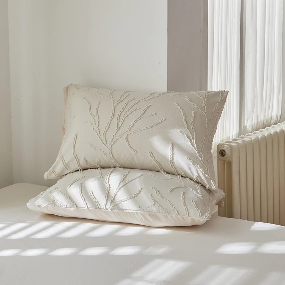 Housse de Couette Relief Tufté – Design Branches