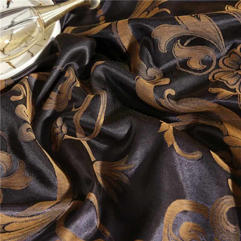 Parure de Lit Jacquard Haut de Gamme – Luxe et Élégance Européenne