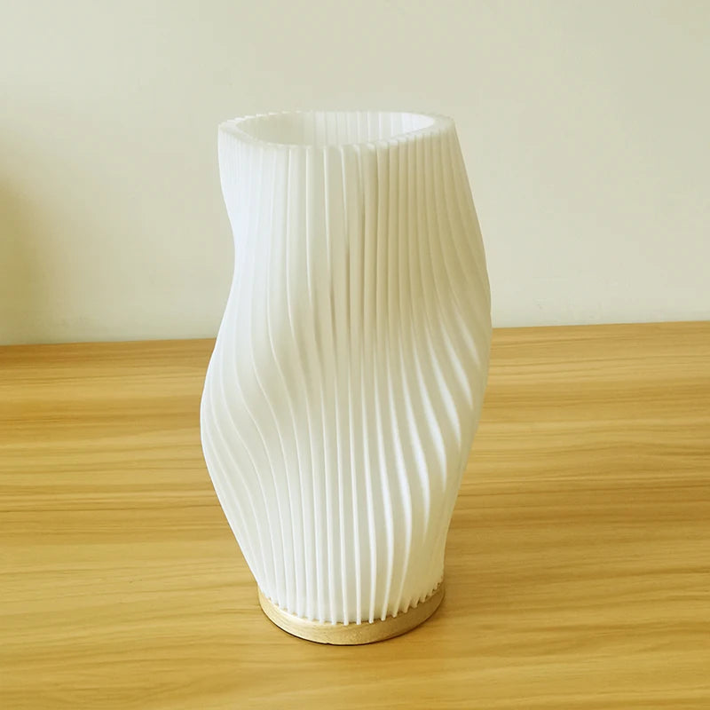 Lampe de table 3D Style Crème Française