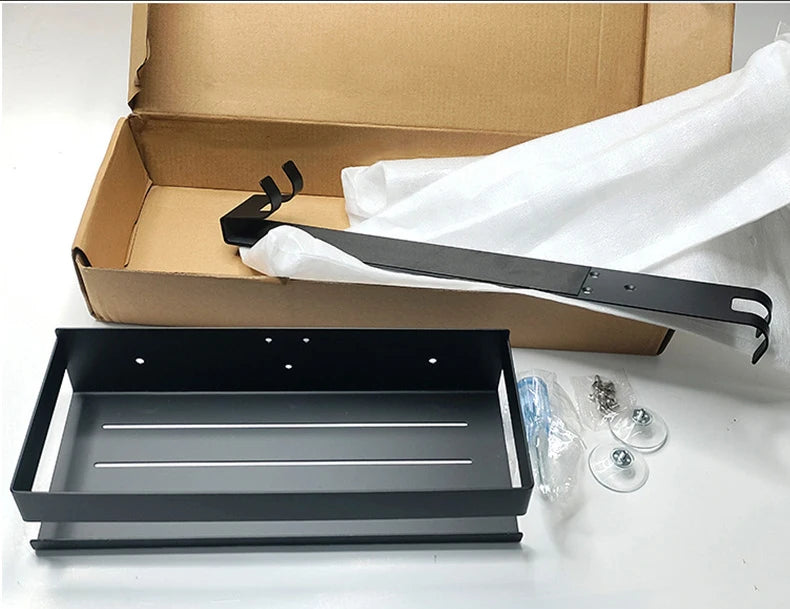 Étagère de Salle de Bain Murale sans Perçage – Rangement Pratique et Moderne