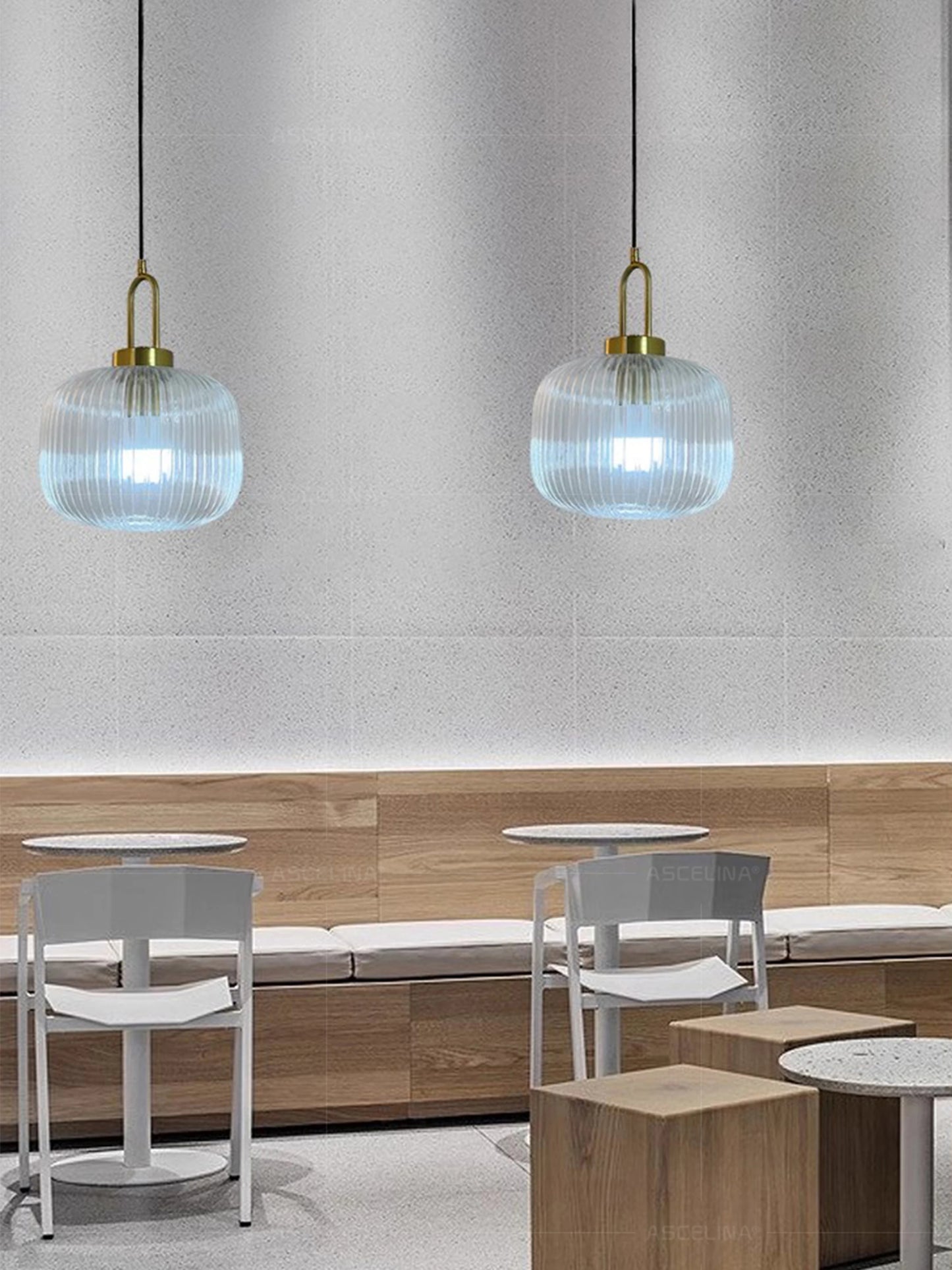 Suspension en Verre – Design Japonais & Nordique