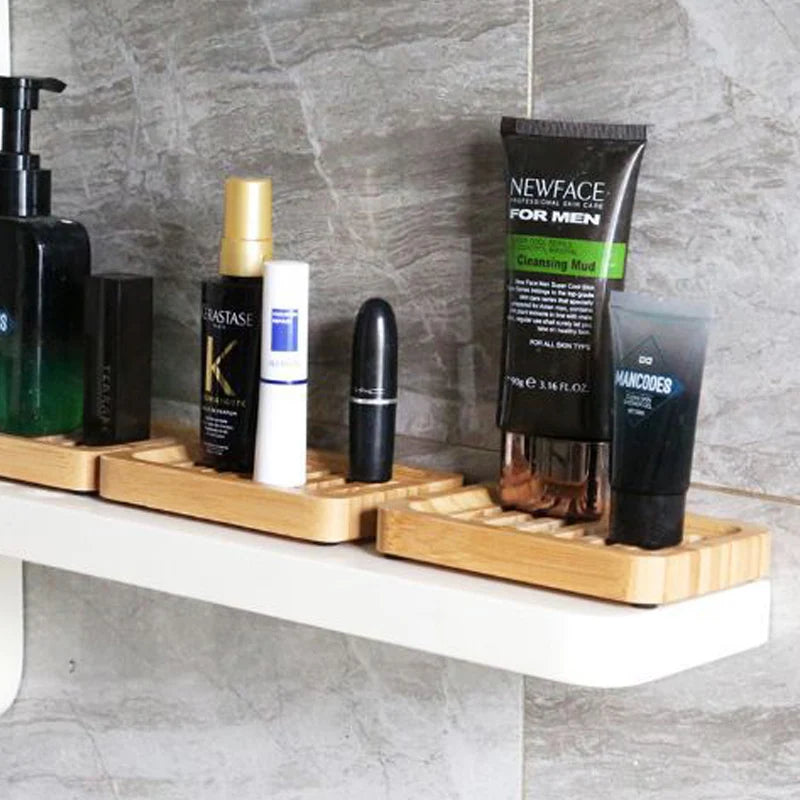Porte-savon en Bambou avec Plateau – Protection Anti-Moisissure et Drainage Naturel