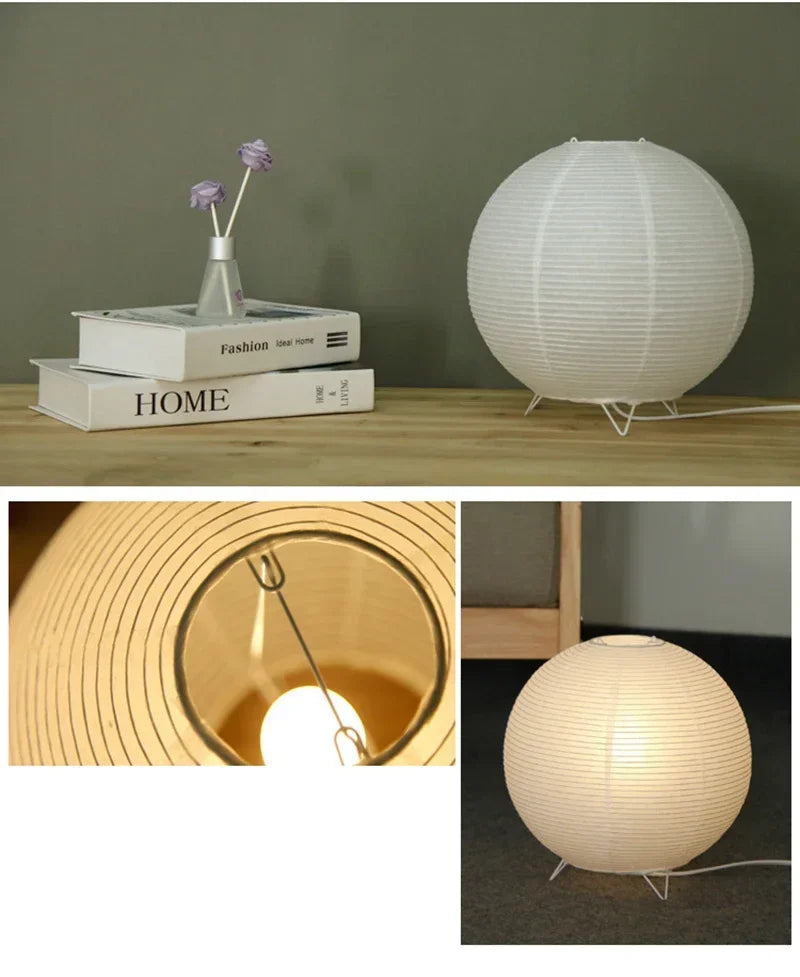 Lampe de Table LED Style Wabi-Sabi