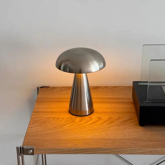 Lampe de Table Rétro Champignon avec Allumage Tactile