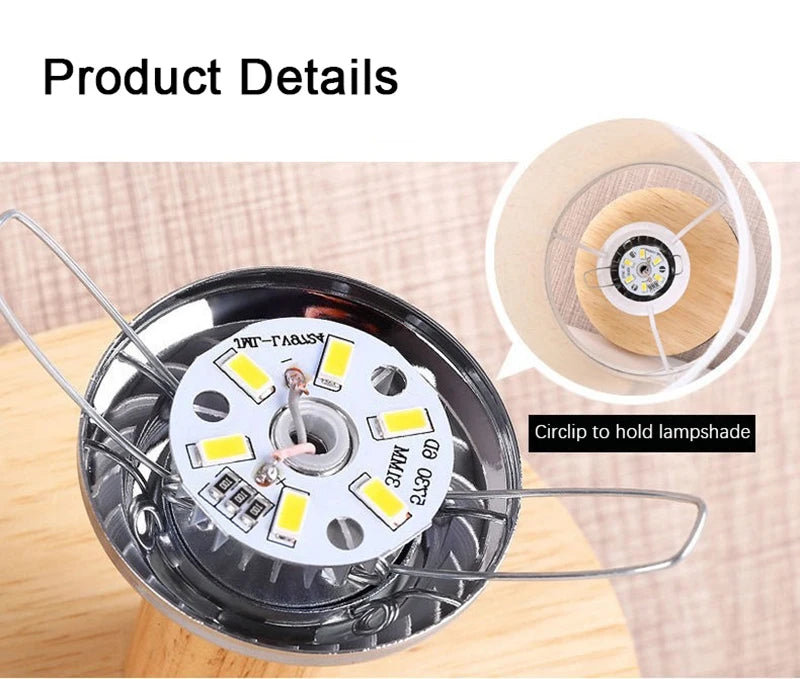 Lampe de Table LED Style Style minimaliste, élégant et zen