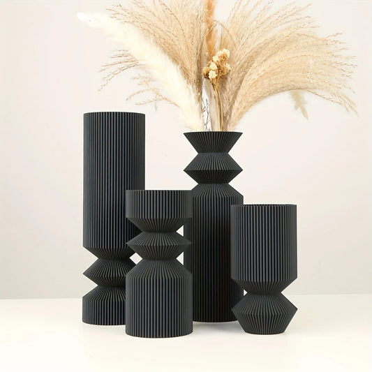 Vase Noir Contemporain
