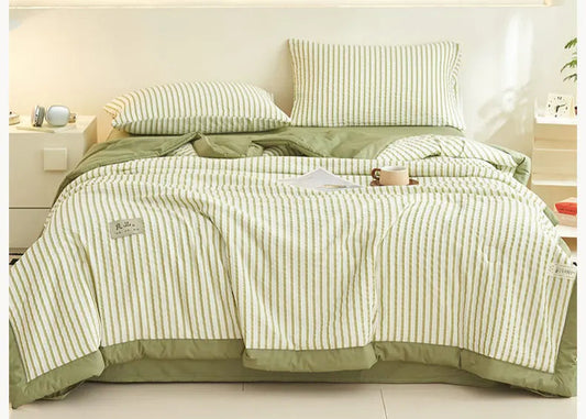 Couette d'Été Style Japonais à Rayures