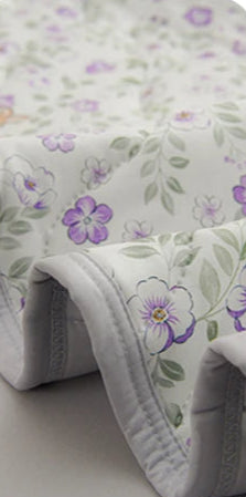 Couette d’été à imprimé floral