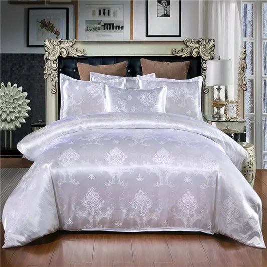 Parure de Lit Jacquard Haut de Gamme – Luxe et Élégance Européenne