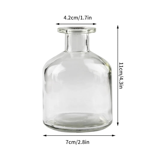 Vase en Verre Rétro – Élégance Moderne et Décoration Créative